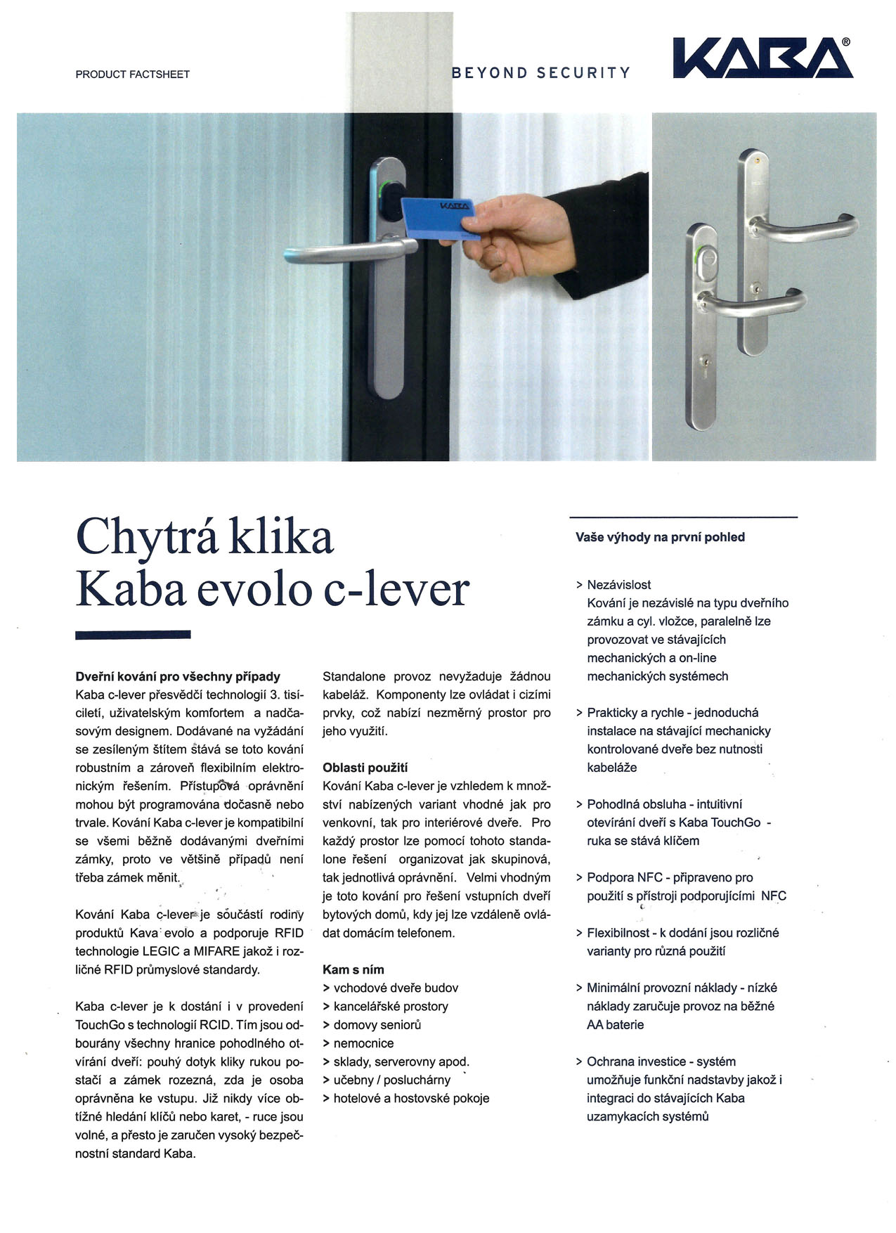 Systém Generálního, Hlavního a Skupinového klíče